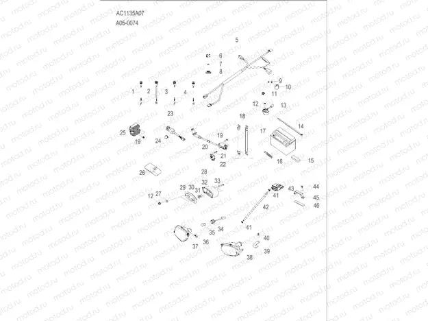 ELECTRICAL PARTS - R15YAV17AA/AF/BA/BF (A00033) | ELECTRICAL PARTS - R15YAV17AA/AF/BA/BF (A00033)