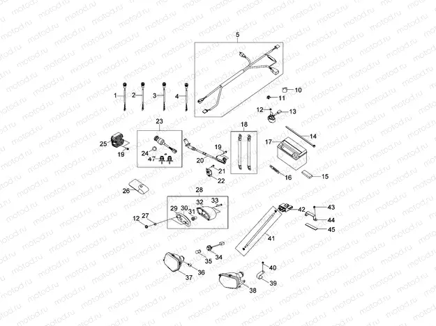 ELECTRICAL PARTS - Z20YAV17B2/B4/N2/N4/A2/A4 (A00048) | ELECTRICAL PARTS - Z20YAV17B2/B4/N2/N4/A2/A4 (A00048)