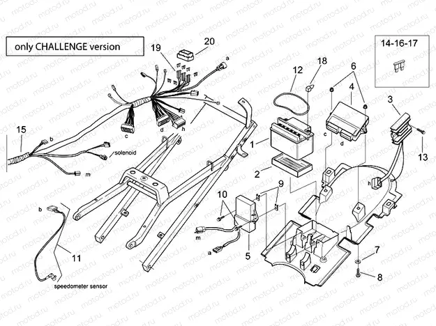 Electrical system - Challenge Vers.