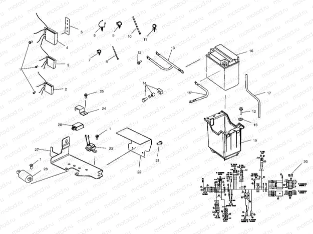 ELECTRICAL/BATTERY - A11RB42AA/A11RD50AA/AB/A11RF50AA (4981798179B03) | ELECTRICAL/BATTERY - A11RB42AA/A11RD50AA/AB/A11RF50AA (4981798179B03)