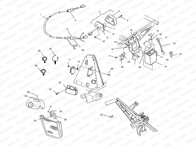 ELECTRICAL/TAILLIGHT - A01CG38CA (4963916391C006) | ELECTRICAL/TAILLIGHT - A01CG38CA (4963916391C006)