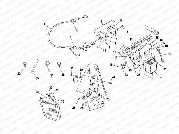 ELECTRICAL/TAILLIGHT - A01CH42AA (4964436443C004) | ELECTRICAL/TAILLIGHT - A01CH42AA (4964436443C004)