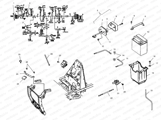 ELECTRICAL/TAILLIGHT - A03CH68AA/AC/AF/AH/AL (4977187718C07) | ELECTRICAL/TAILLIGHT - A03CH68AA/AC/AF/AH/AL (4977187718C07)