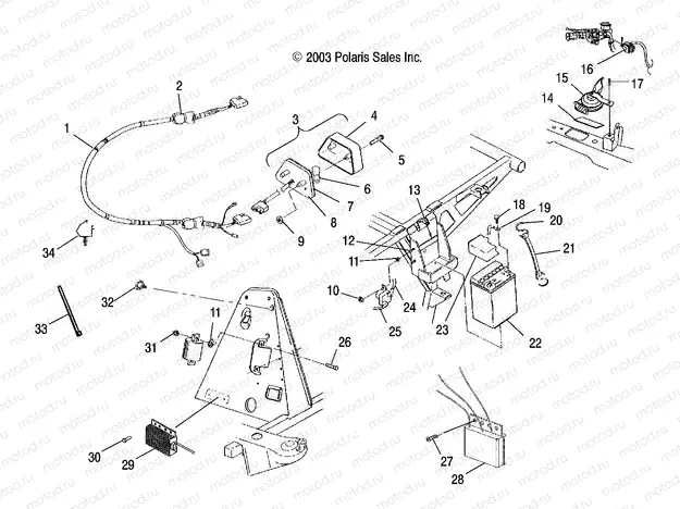 ELECTRICAL/TAILLIGHT - A04CD32AA/AB/AC/FB (4986268626C07) | ELECTRICAL/TAILLIGHT - A04CD32AA/AB/AC/FB (4986268626C07)