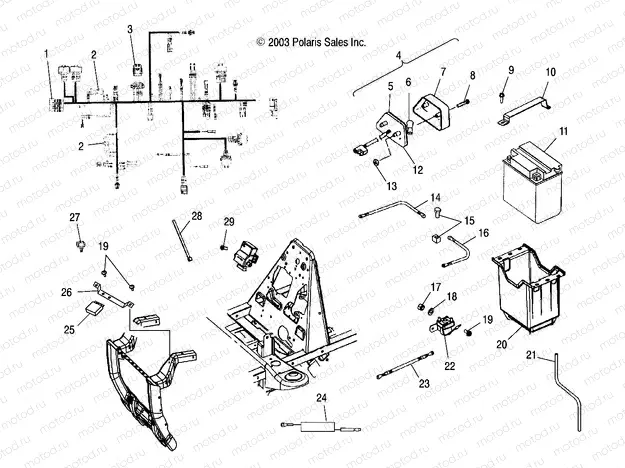ELECTRICAL/TAILLIGHT - A04CH68AC/AF/AH/AJ/AT/AV (4986108610C07) | ELECTRICAL/TAILLIGHT - A04CH68AC/AF/AH/AJ/AT/AV (4986108610C07)