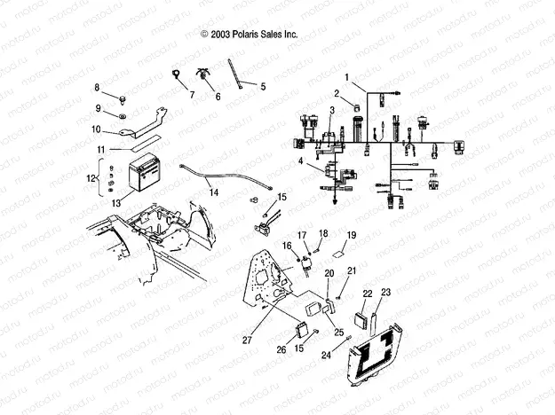 ELECTRICAL/TAILLIGHT - A04JD50AA/AB/CA (4985938593C09) | ELECTRICAL/TAILLIGHT - A04JD50AA/AB/CA (4985938593C09)