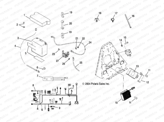 ELECTRICAL/TAILLIGHT - A05MH42AB/AG/AH (4994169416C13) | ELECTRICAL/TAILLIGHT - A05MH42AB/AG/AH (4994169416C13)