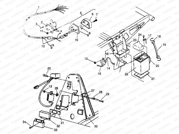 ELECTRICAL/TAILLIGHT ASSEMBLY - W948527 (4926822682C002) | ELECTRICAL/TAILLIGHT ASSEMBLY - W948527 (4926822682C002)