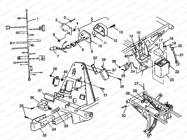 ELECTRICAL/TAILLIGHT - W98AA42A (4945524552C003) | ELECTRICAL/TAILLIGHT - W98AA42A (4945524552C003)