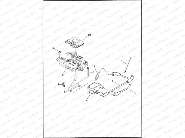 ELECTRONIC CONTROL MODULE (ECM) AND COIL