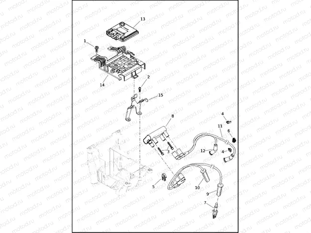 ELECTRONIC CONTROL MODULE (ECM) AND COIL
