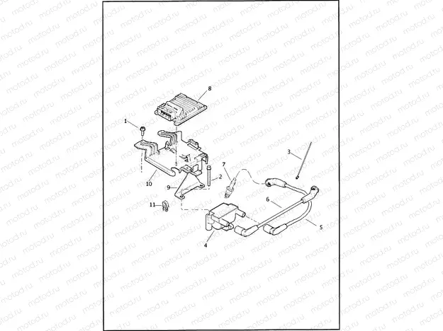ELECTRONIC CONTROL MODULE (ECM) & COIL
