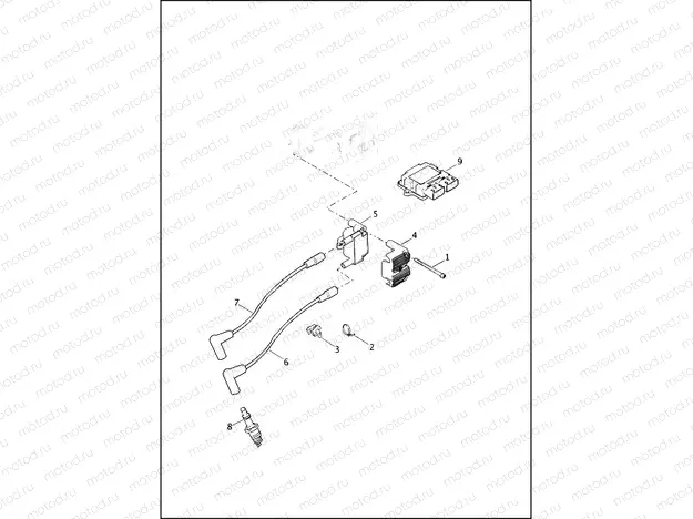 ELECTRONIC CONTROL MODULE (ECM) & COIL