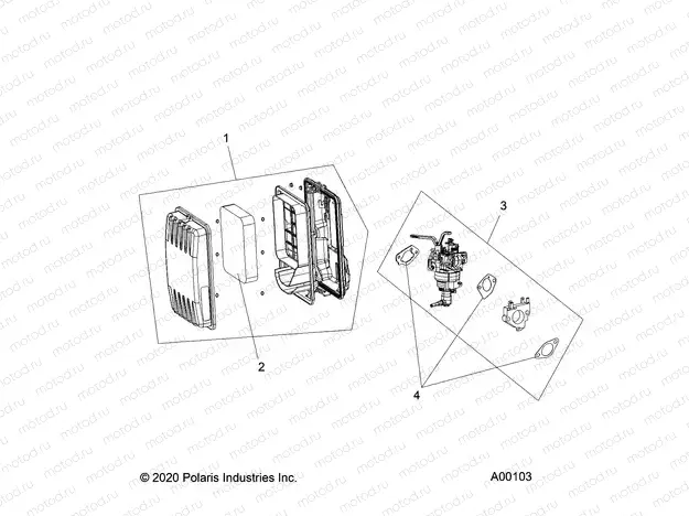 ENGINE - AIR FILTER | ENGINE - AIR FILTER, CARBURETOR AND GASKETS - P20GGGFNA/GGGGNA (A00103)
