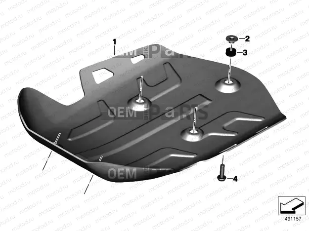 ENGINE, ANCILLARY GUARD COMPONENTS
