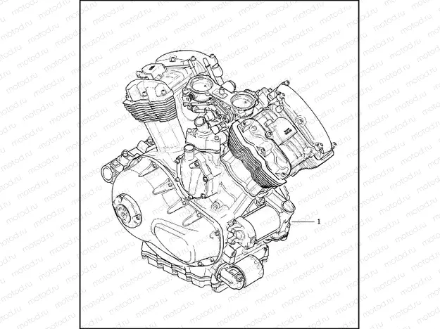 ENGINE ASSEMBLY - COMPLETE