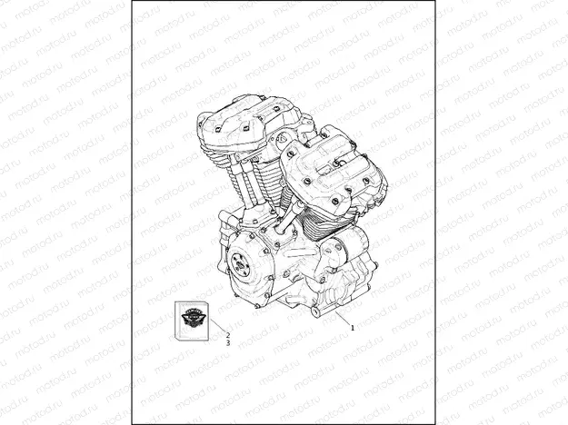 ENGINE ASSEMBLY - Milwaukee-eightâ¢ 114