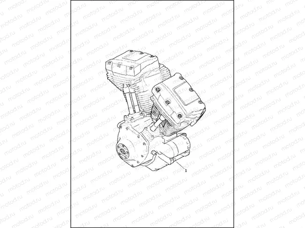 ENGINE ASSEMBLY - TWIN CAM 103â¢