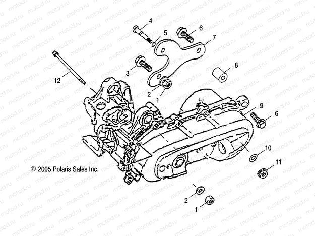 ENGINE BRACKET - A04KA05CA (4999202359920235A14) | ENGINE BRACKET - A04KA05CA (4999202359920235A14)