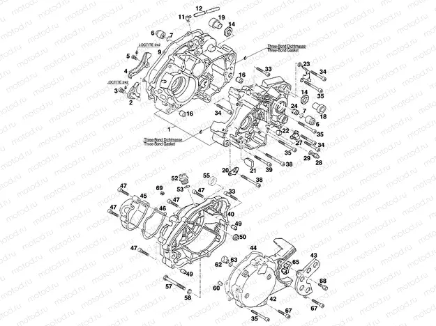 ENGINE CASE