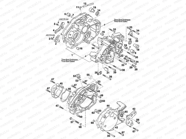 ENGINE CASE