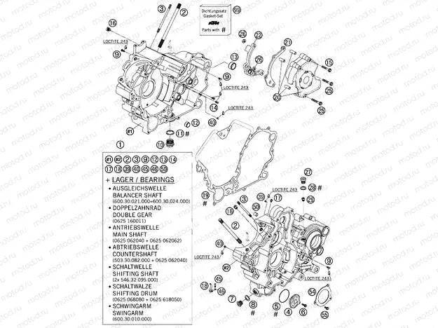 ENGINE CASE