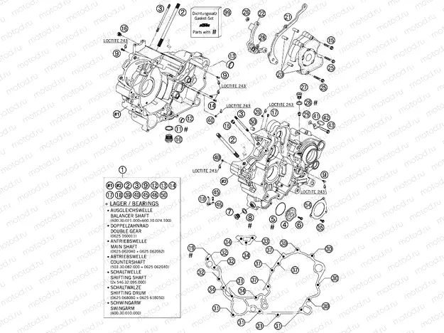 ENGINE CASE