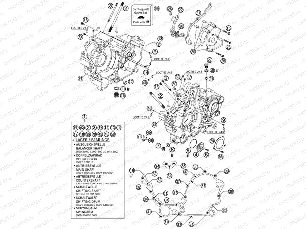 ENGINE CASE
