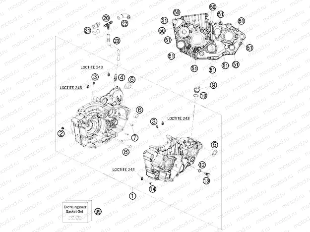 ENGINE CASE