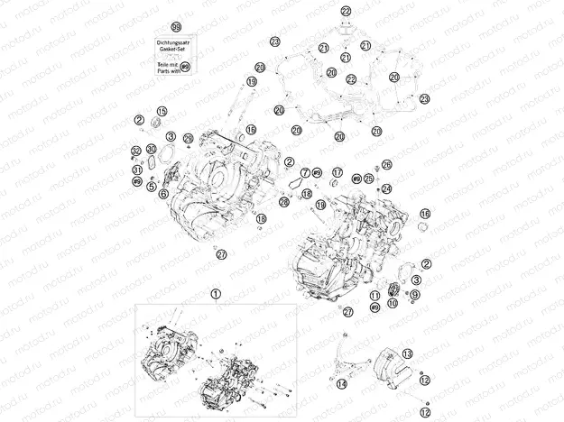 ENGINE CASE