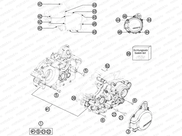 ENGINE CASE