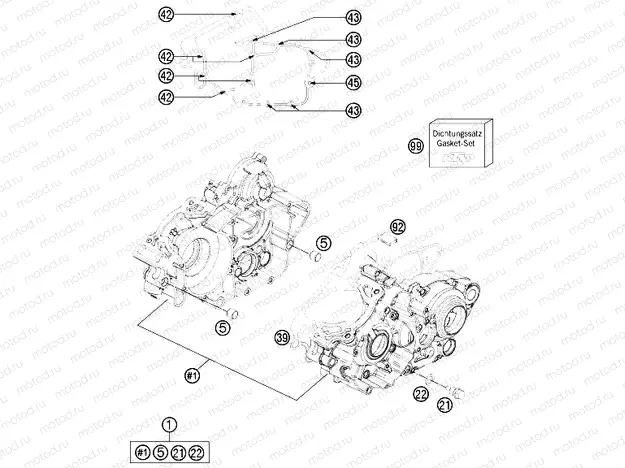 ENGINE CASE