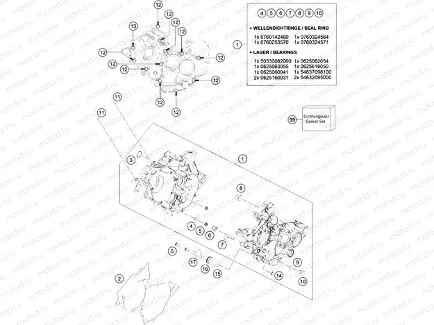 ENGINE CASE