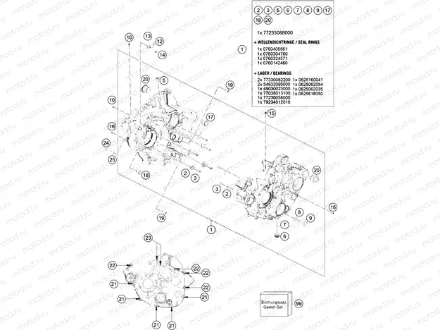 ENGINE CASE