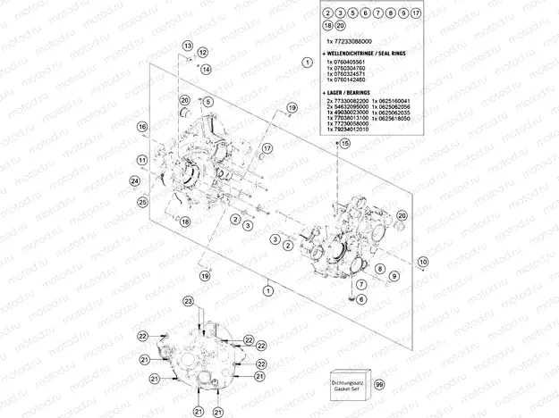 ENGINE CASE