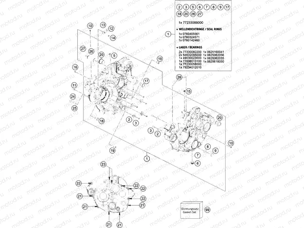 ENGINE CASE