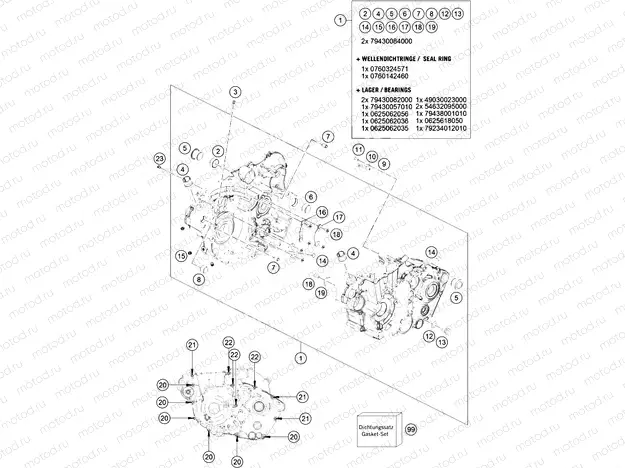 ENGINE CASE