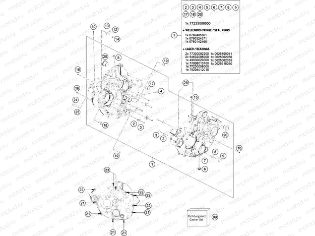 ENGINE CASE
