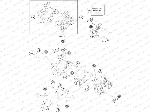 ENGINE CASE
