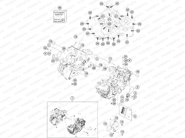 ENGINE CASE
