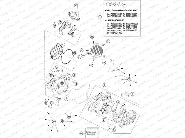 ENGINE CASE