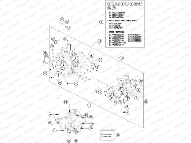 ENGINE CASE