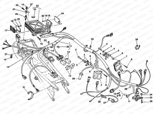 ENGINE CONTROL UNIT » HANDLE BAR