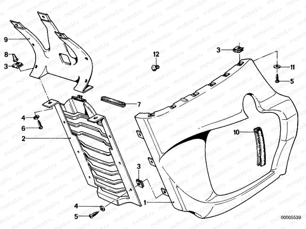Engine covering