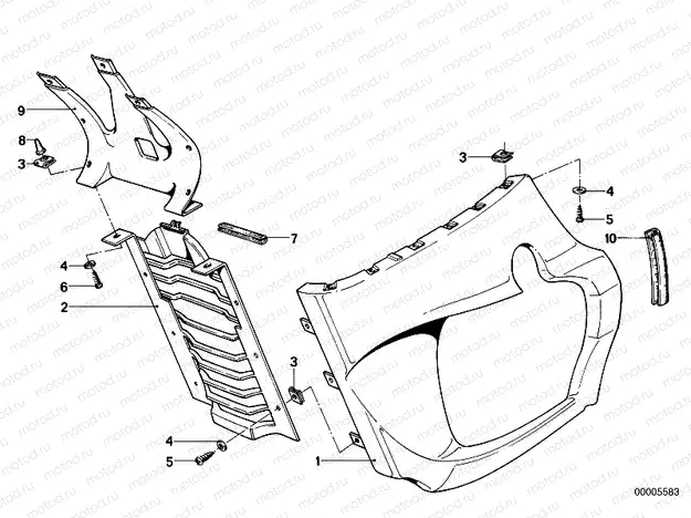 Engine covering