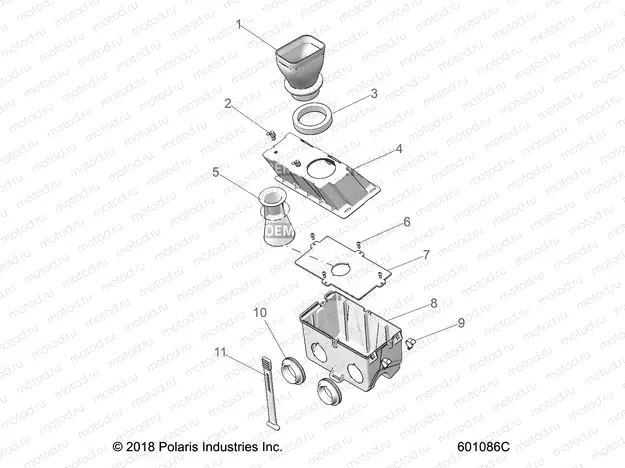 ENGINE | ENGINE, AIR BOX - S20CFE5BSL (601086C)