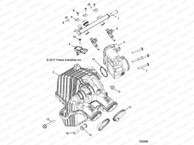 ENGINE | ENGINE, AIR INTAKE MANIFOLD - R18RGE99BM/BB/B7/KBS/UB9/UBG (702286)