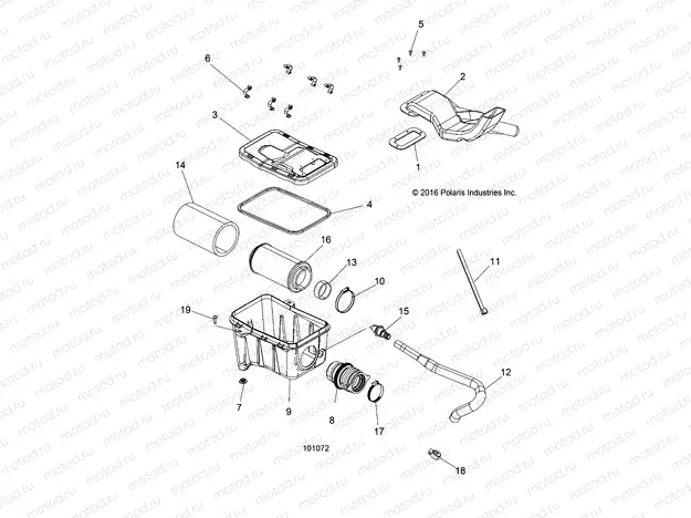 ENGINE | ENGINE, AIR INTAKE SYSTEM - A20SEA57F1/E57F1
