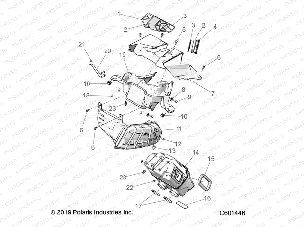 ENGINE | ENGINE, AIR INTAKE SYSTEM - S20DCH8RS ALL OPTIONS (C601446)