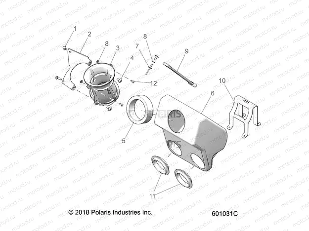 ENGINE | ENGINE, AIR INTAKE SYSTEM - S20MDX6JSA/6JEA (601031C)